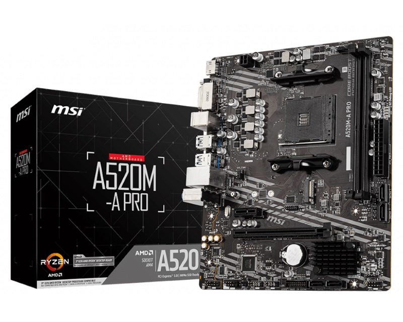 MSI A520M-A PRO matična ploča