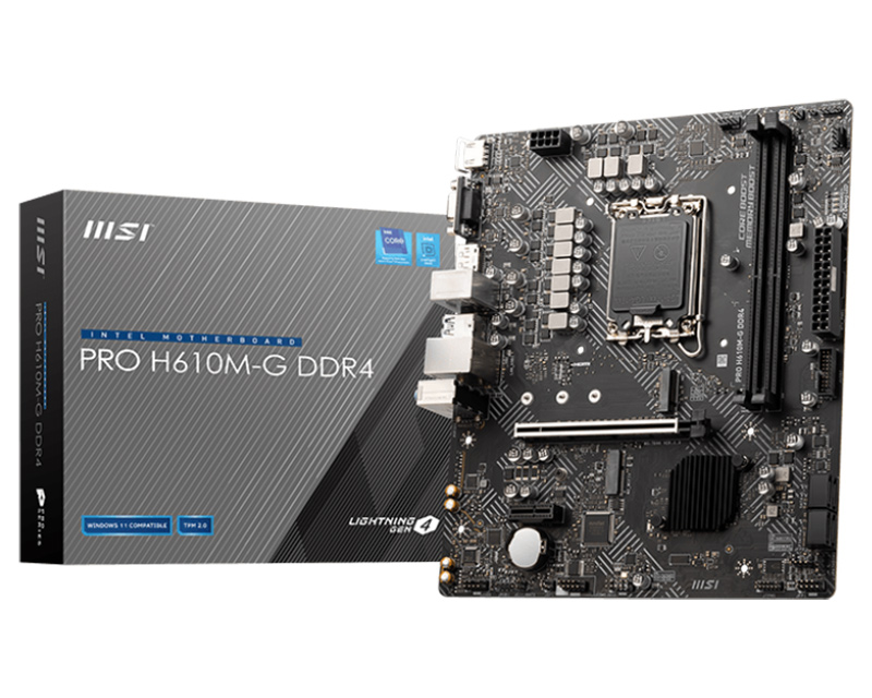 MSI PRO H610M-G DDR4 matična ploča - Image 4