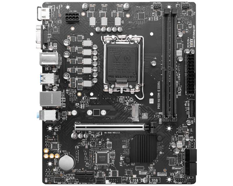 MSI PRO H610M-E DDR4 matična ploča - Image 2