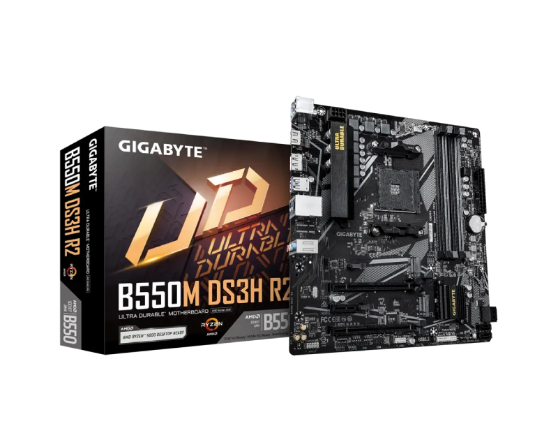 GIGABYTE B550M DS3H R2 rev. 1.x matična ploča - Image 2