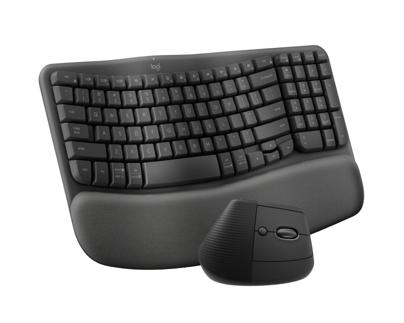 LOGITECH Wave Keys and Lift Combo US tastatura + miš - Image 2