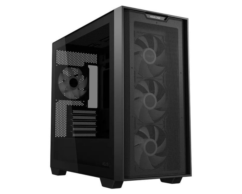 ASUS A21 PLUS TG ARGB micro-ATX kućište crno