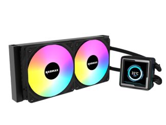 RAIDMAX LM240 ARGB CPU LIQUID COOLER WITH ANIMATION DISPLAY - Vodeno hlađenje crno (LM240BK) F