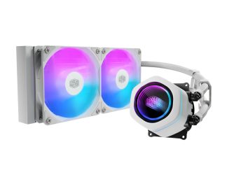 COOLER MASTER MasterLiquid Core Nex 240 White vodeno hlađenje belo (MLX-D24M-A18PA-RW)