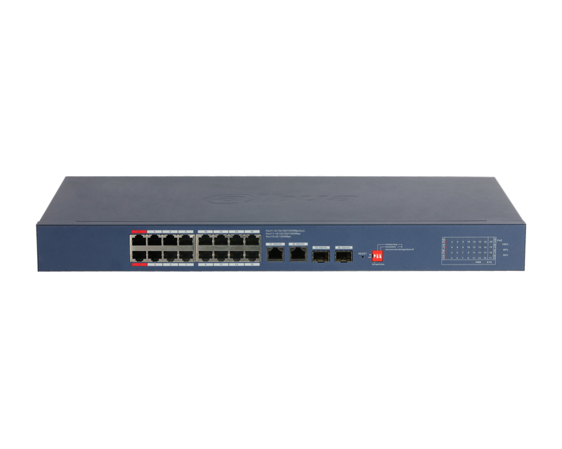 DAHUA CS4220-16GT-240-V2 20-Port Cloud Managed Desktop Gigabit Switch with 16-Port PoE