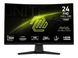 MSI 23.6 inča MAG 242C FHD 1920x1080 180Hz AdaptiveSync zakrivljeni gaming monitor