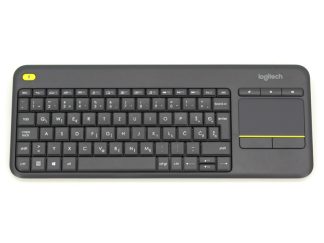 LOGITECH K400 Plus Wireless Touch YU crna tastatura