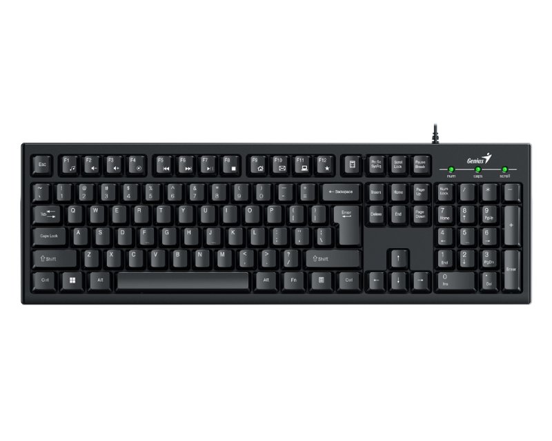 GENIUS KB-100 USB US crna tastatura