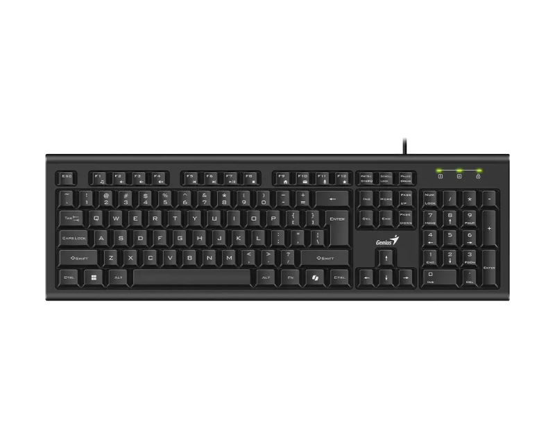 GENIUS KB-113 Al Copilot USB US crna tastatura