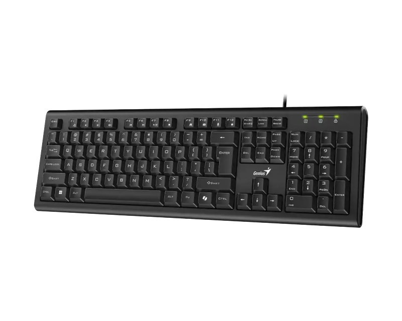 GENIUS KB-113 Al Copilot USB US crna tastatura