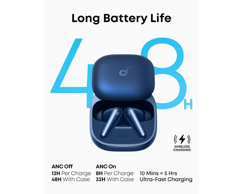 ANKER Soundcore Liberty 5 TWS ANC BT bubice sa mikrofonom plave