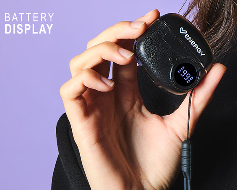 ENERGY SISTEM Black Chargeview TWS Bežične slušalice crne (M50047)
