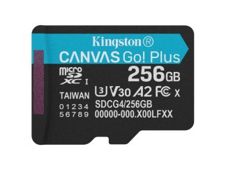 KINGSTON Memorijska kartica U3 V30 microSDXC 256GB Canvas Go Plus 200MB/s A2 SDCG4/256GBSP