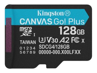 KINGSTON Memorijska kartica U3 V30 microSDXC 128GB Canvas Go Plus 200MB/s A2 SDCG4/128GBSP
