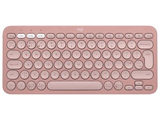 LOGITECH K380s Bluetooth Pebble Keys 2 US roze tastatura