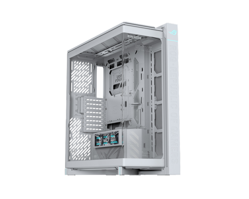 ASUS ROG CRONOX GR801 CURVE TG ARGB WHITE Gaming kućište belo