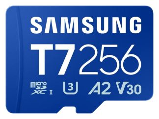 SAMSUNG T7 Memorijska kartica microSDXC UHS-I U3 V30 A2 256GB MB-MB256T