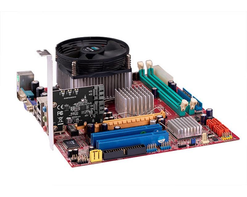E-GREEN PCI-Express kontroler 2-port SATA III int. Kartica JMB582 Chipset