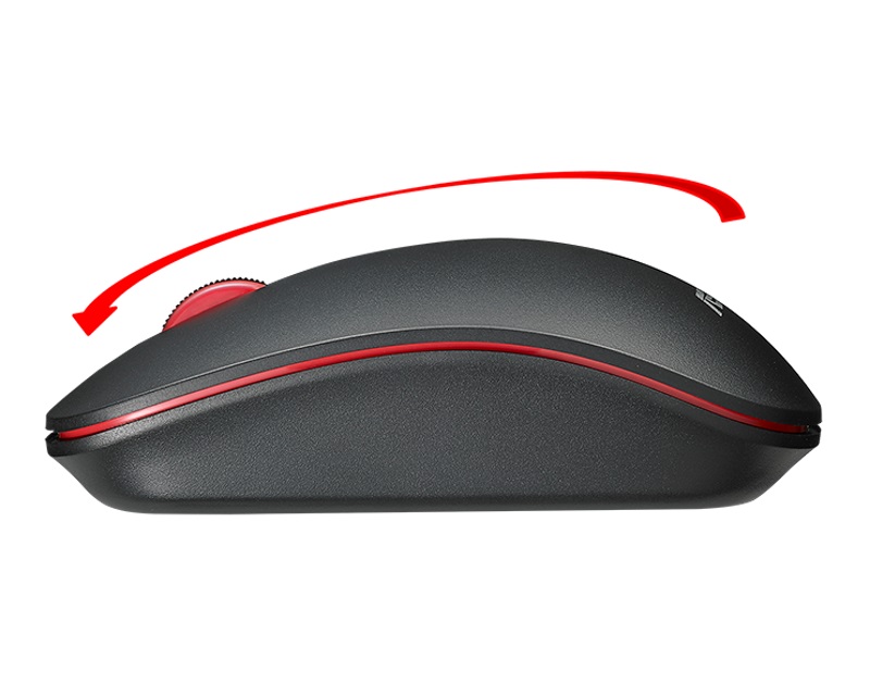 ASUS WT300 RF Wireless crno-crveni miš