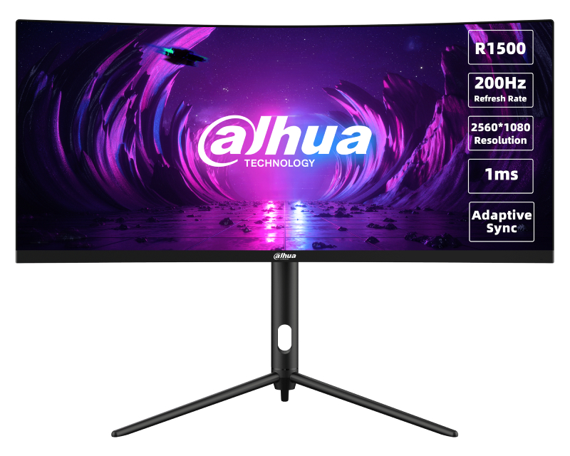 DAHUA 30 inča LM30-E330CA WFHD 2560x1080 VA 200 Hz zakrivljeni gaming monitor