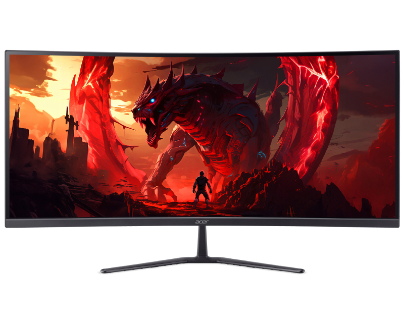 ACER 34 inča Nitro ED340CURJ0BMIIPX ED0 UWQHD 3440x1440 VA 120 Hz zakrivljeni gaming monitor
