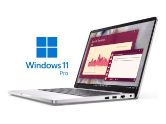 DELL Pro 14 14 inch FHD+ 300nits Core Ultra 7 265U 16GB 512GB SSD Backlit FP Win11Pro 3yr ProSupport
