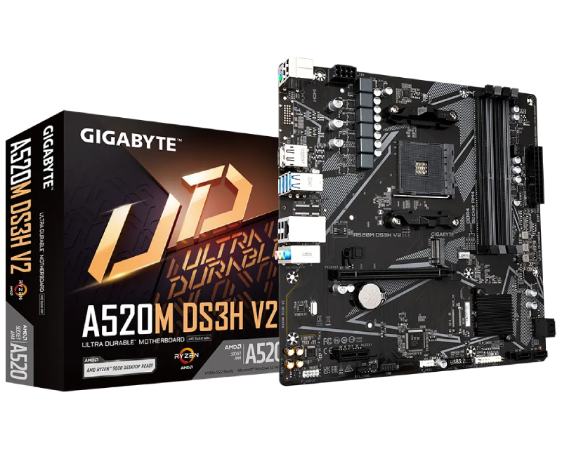 GIGABYTE A520M DS3H V2 rev. 1.x matična ploča