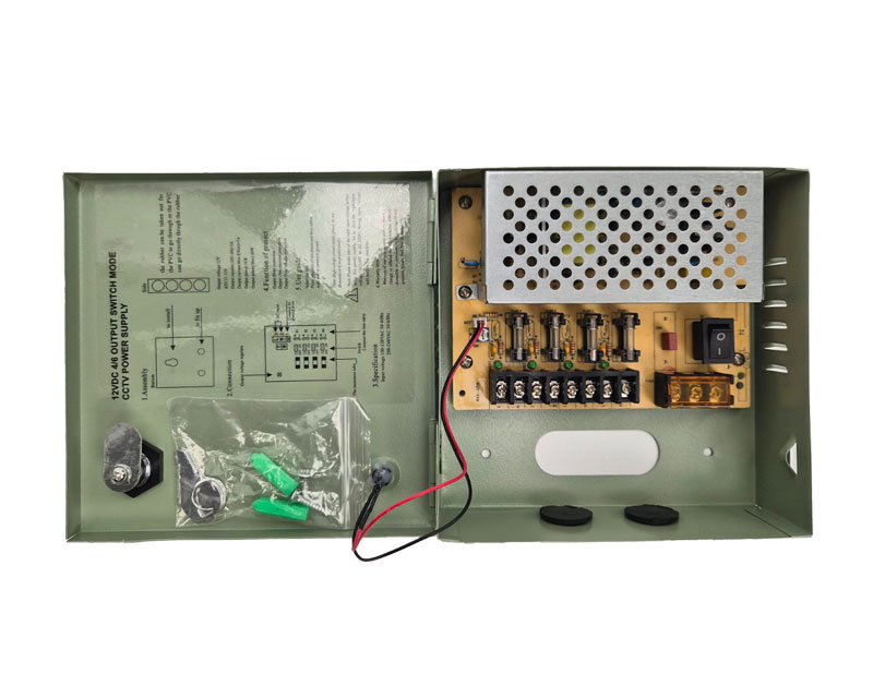 CERBERUS Napajanje DC 12V 5A ormaric 4ch SPD-60