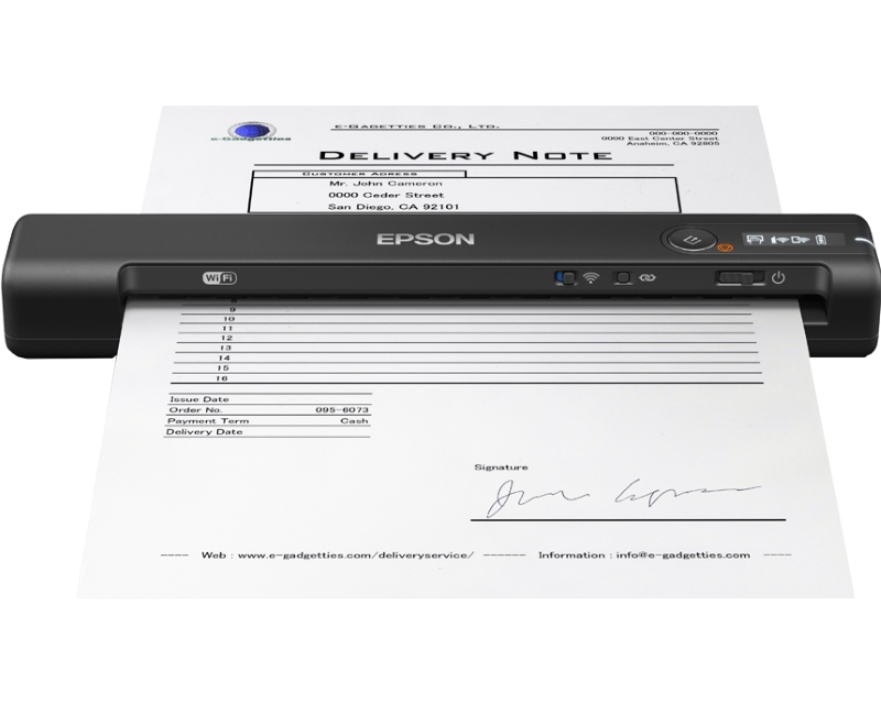 EPSON WorkForce ES-60W mobile A4 dokument skener