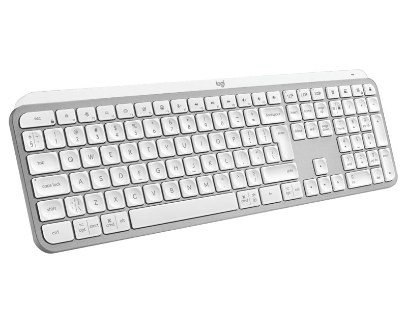 LOGITECH MX Keys S Wireless Illuminated tastatura Pale Grey US