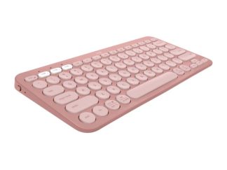 LOGITECH Pebble2 Wireless Combo US tastatura i miš roze