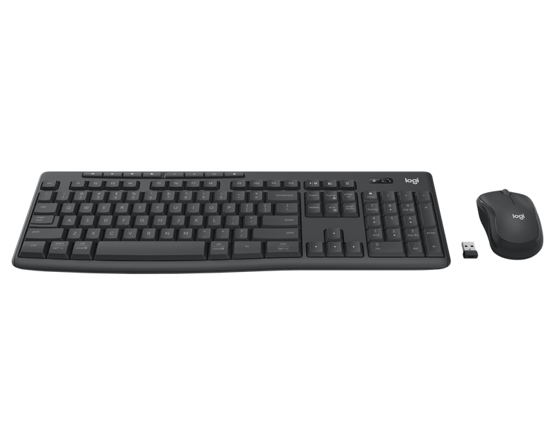 LOGITECH MK370 Combo Wireless US tastatura + miš crna