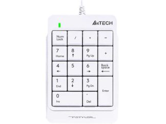 A4 TECH FK13P FSTYLER Numerička USB bela tastatura