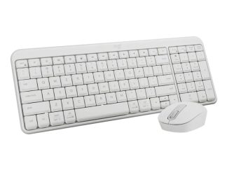 LOGITECH_ MK251 Wireless Bluetooth tastatura + miš beli