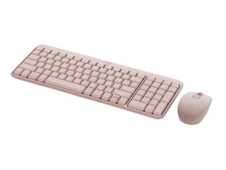 LOGITECH_ MK251 Wireless Bluetooth tastatura + miš roze