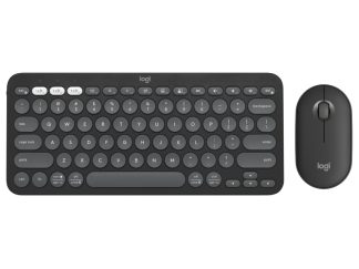 LOGITECH Pebble2 Wireless Combo US tastatura + miš Graphite