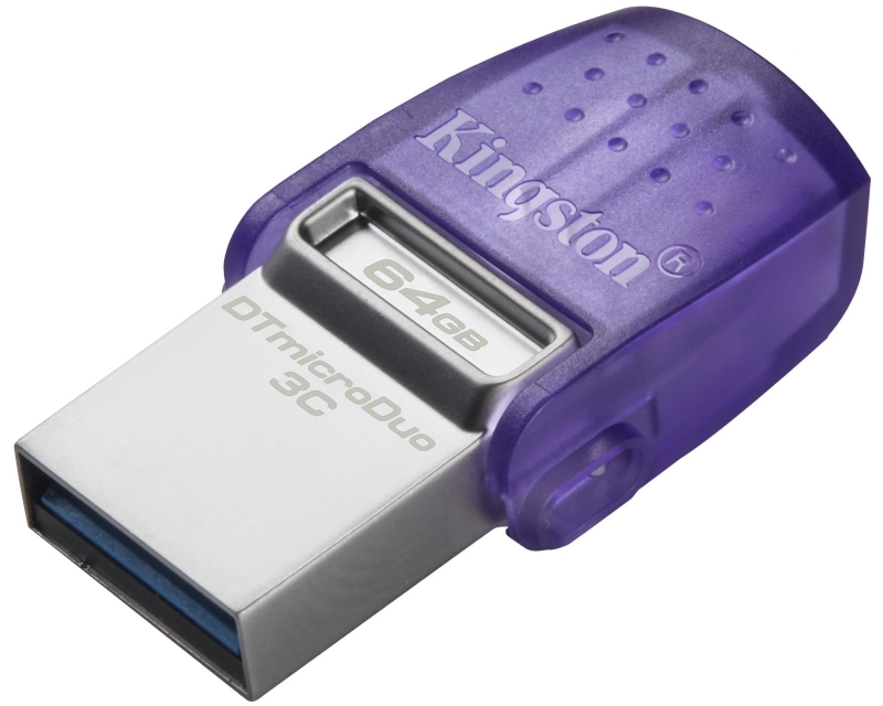 KINGSTON 64GB DataTraveler MicroDuo 3C USB 3.2 flash DTDUO3CG3/64GB - Image 2