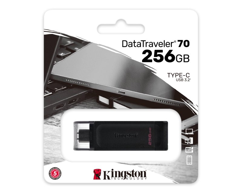 KINGSTON 256GB DataTraveler USB-C flash DT70/256GB - Image 3