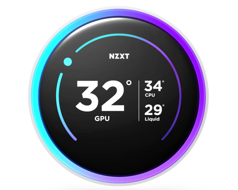 NZXT Kraken Elite 240 RGB V2 vodeno hlađenje belo (RL-KR24E-W2)