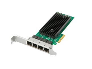 E-GREEN PCI-Express x4 kontroler na 4-porta 2.5 Gigabit Ethernet (Intel I226)