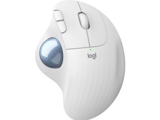 LOGITECH M575s ERGO Bluetooth Trackball Offwhite Blue ball miš