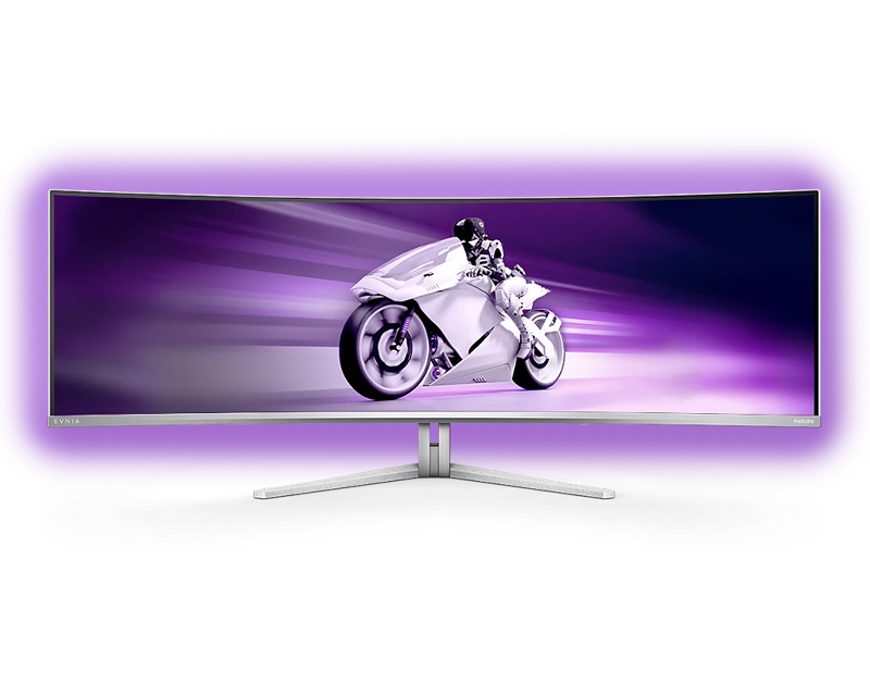 PHILIPS_ 48.9 inča 49M2C8900L/00 4K 5120 x 1440 QD-OLED 144 Hz Ambiglow gaming monitor