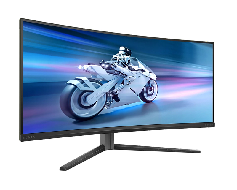 PHILIPS_ 34 inča Evnia 34M2C6500/00 UWQHD 3440x1440 QD OLED 175 Hz zakrivljeni gaming monitor