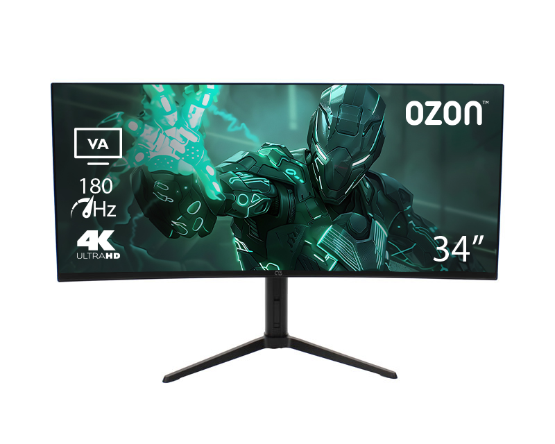 OZON 34 inča G3425 WQHD 3440x1440 VA 180 Hz Gaming monitor