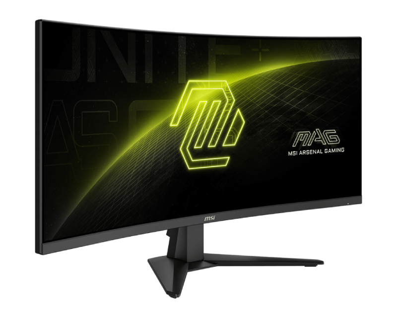 MSI 34 inča MAG 346CQ UWQHD 3440x1440 VA 180 Hz zakrivljeni gaming monitor