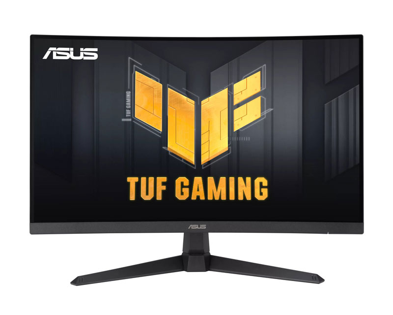 ASUS 27 inča TUF VG27VQM1B FHD 1920x1080 Fast VA 280 Hz FreeSync Premium zakrivljeni gaming monitor
