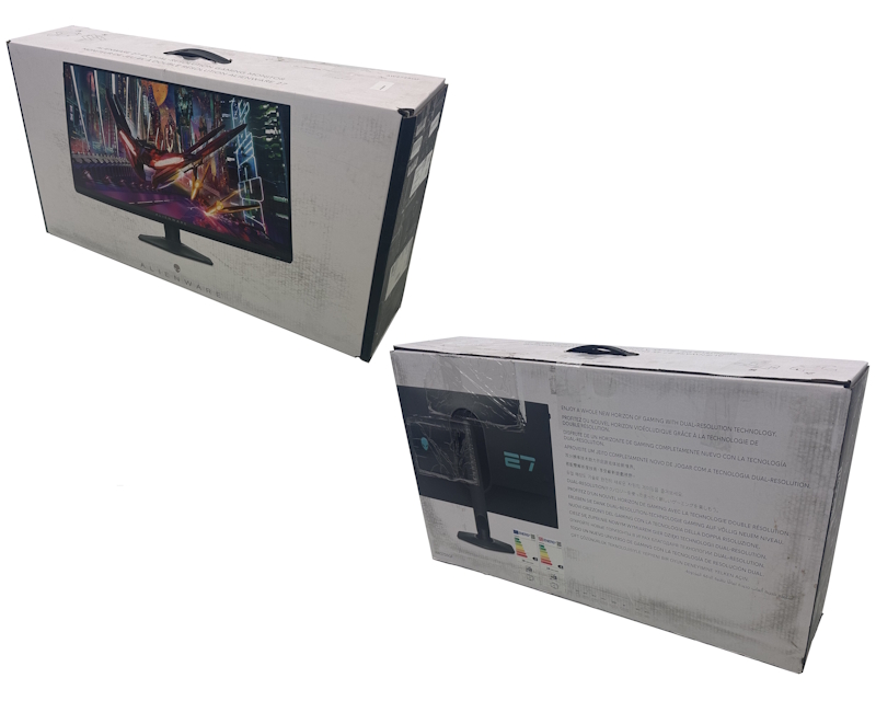 DELL OEM 27 inch AW2725QF 4K IPS 180Hz G-Sync Alienware Dual-Resolution Gaming monitor bulk