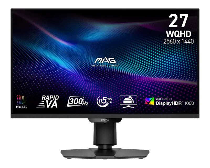 MSI 27 inča MAG 274QPF X30MV WQHD 2560x1440 300Hz AdaptiveSync gaming monitor