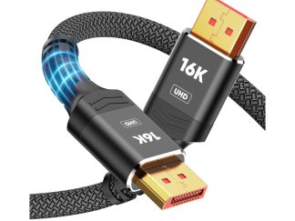 E-GREEN Kabl DisplayPort 2.1 M/M 16K/80Hz 2m, crni