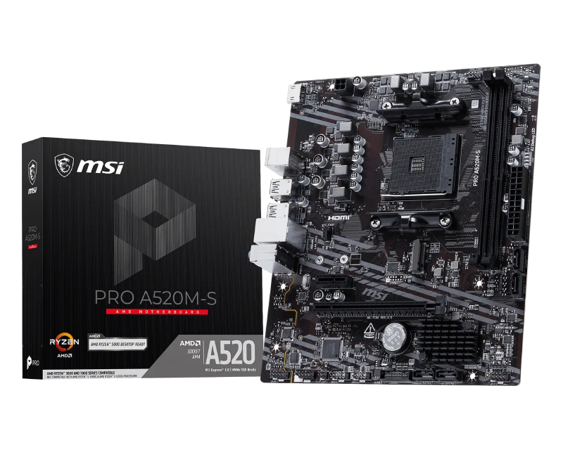 MSI PRO A520M-S matična ploča